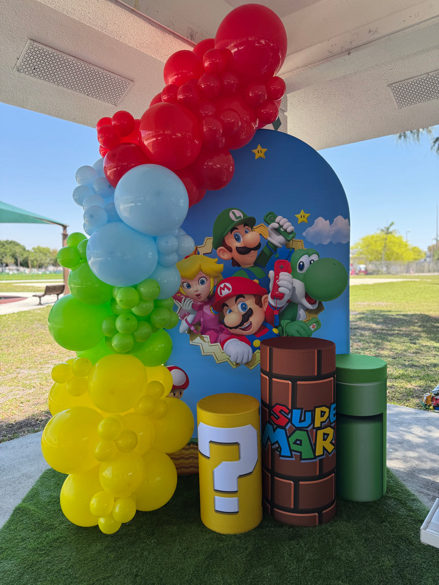 Mario balloon decor – Ready 4 Your Party