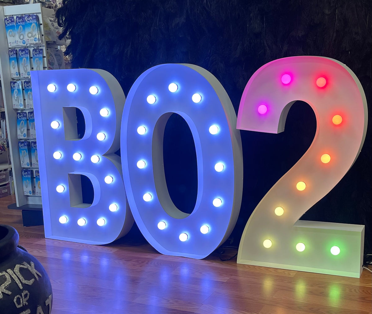 Marquee Numbers and letters – Ready 4 Your Party