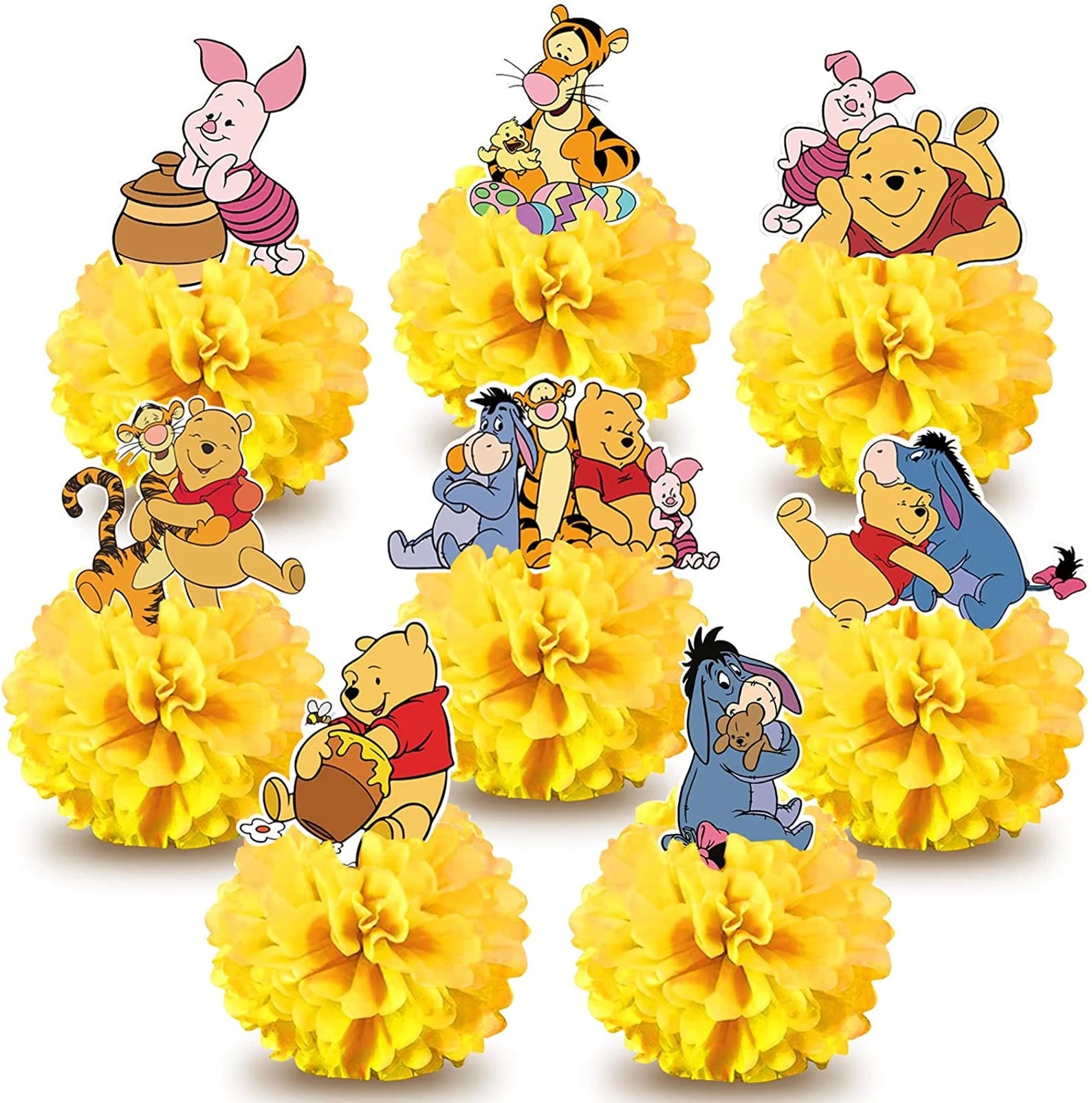 Winnie the Pooh 6pcs Centerpieces – Ready 4 Your Party